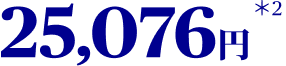 25,076円 ＊2